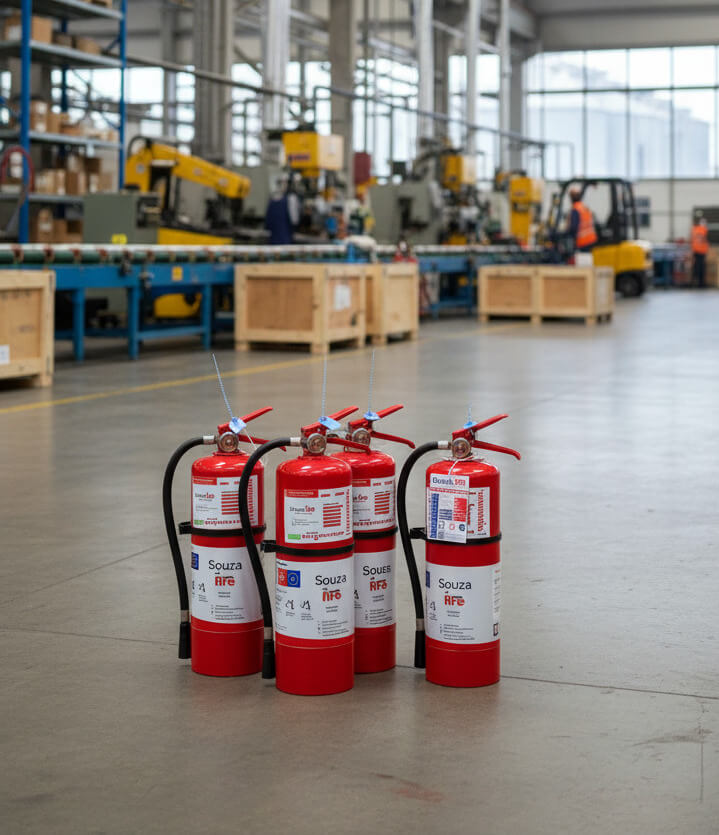 Recarga de extintores Souza Fire